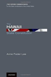 book The Hawaii state constitution