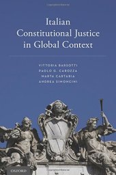 book Italian constitutional justice in global context