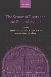 book The syntax of roots and the roots of syntax