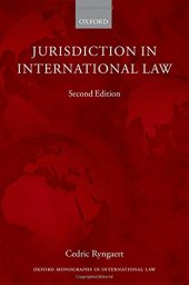 book Jurisdiction in international law