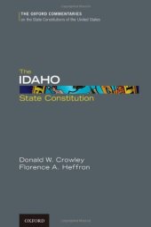 book The Idaho state constitution