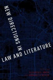 book New directions in law and literature