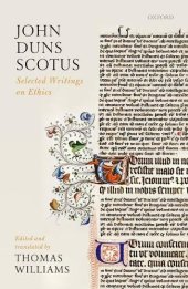 book John Duns Scotus: Selected Writings on Ethics