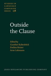 book Outside the Clause: Form and function of extra-clausal constituents