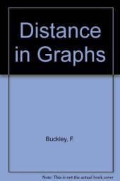 book Distance In Graphs