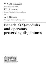 book Banach C(K)-modules and operators preserving disjointness