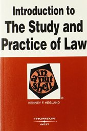 book Introduction to the Study and Practice of Law