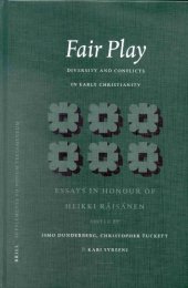 book Fair Play: Diversity and Conflicts in Early Christianity : Essays in Honour of Heikki Räisänen