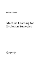 book Machine Learning for Evolution Strategies