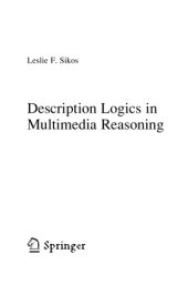 book Description Logics in Multimedia Reasoning