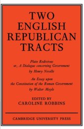 book Two English Republican Tracts