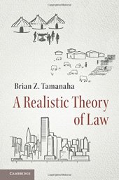 book A Realistic Theory of Law