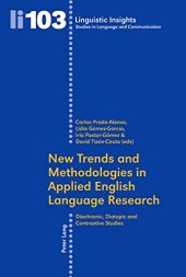 book New Trends and Methodologies in Applied English Language Research: Diachronic, Diatopic and Contrastive Studies