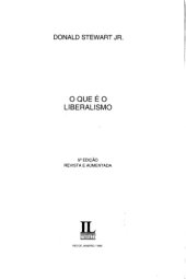 book O que é Liberalismo