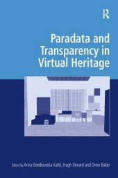 book Paradata and Transparency in Virtual Heritage