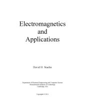 book Electromagnetics and applications