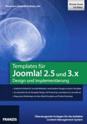 book Templates fur Joomla! 2.5 und 3.X - Design und Implementierung