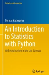 book An Introduction to Statistics with Python  With Applications in the Life Sciences