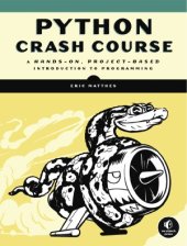 book Python Crash Course A Hands-On, Project-Based Introduction to Programming
