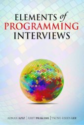 book Elements of Programming Interviews  The Insiders’ Guide