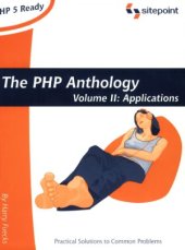 book The PHP Anthology  Object Oriented PHP Solution