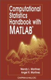 book Computational Statistics Handbook with MATLAB