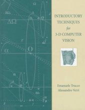 book Introductory Techniques for 3-D Computer Vision