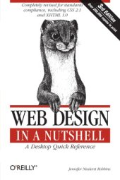 book Web Design in a Nutshell  A Desktop Quick Reference