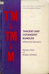 book Tangent and cotangent bundles: Differential geometry