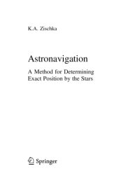 book Astronavigation. A Method for determining Exact Position by the Stars