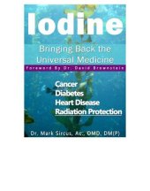 book Iodine - Bringing Back the Universal Medicine