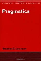 book Pragmatics