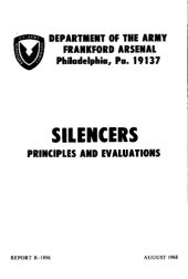 book Silencers : principles and evaluations