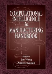 book Computational Intelligence In Manufacturing Handbook