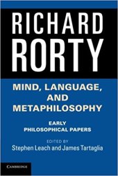 book Mind, Language, and Metaphilosophy : Early Philosophical Papers