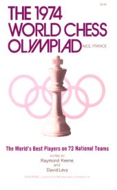 book The 1974 World Chess Olympiad Nice France