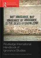 book Routledge international handbook of ignorance studies