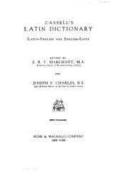 book Cassell’s Latin Dictionary : Latin-English and English-Latin