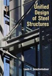 book Unified design of steel structures