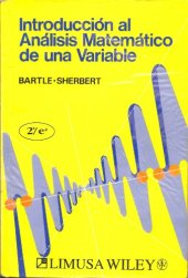 book Introducción al análisis matemático de una variable