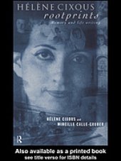 book Hélène Cixous, rootprints, memory and life writing