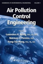 book HANDBOOK OF ENVIRONMENTAL ENGINEERING - Air Pollution Control Engineering