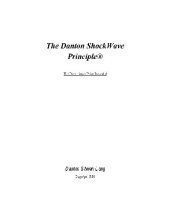 book The Danton Shockwave Principle