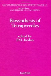 book Biosynthesis of Tetrapyrroles