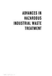 book Advances in Hazardous Industrial Waste Treatment