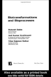 book Biotransformations and Bioprocesses