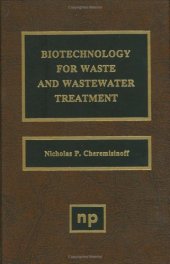 book Biotechnology for Waste and Wastewater Treatment