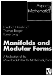 book Manifolds and Modular Forms 