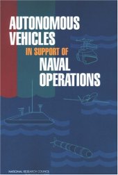 book Autonomous Vehicles in Support of Naval Operations