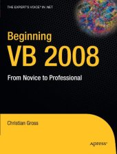 book Beginning VB 2008 From Novice to Professional